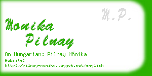 monika pilnay business card
